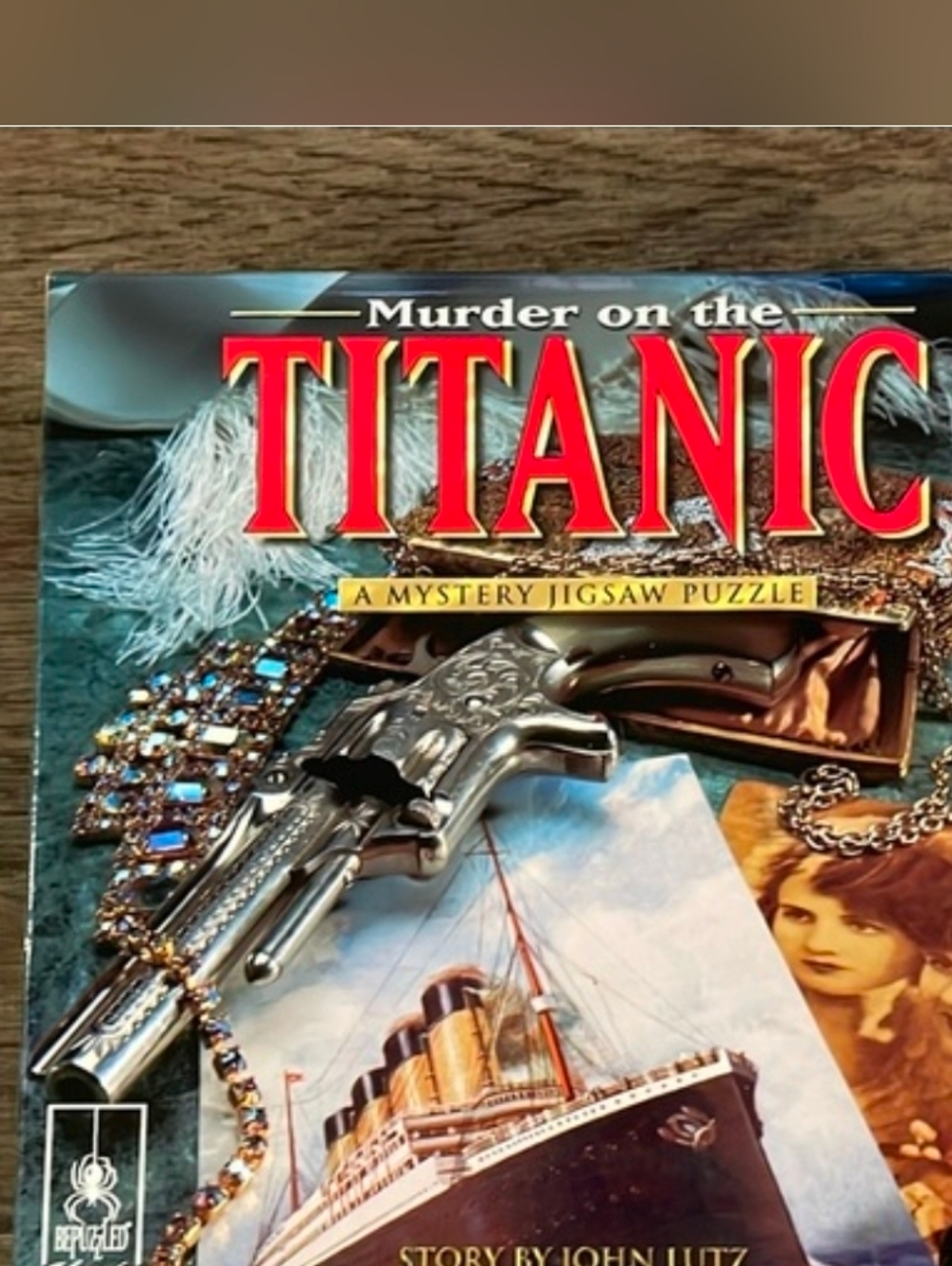 Murder on the Titanic Mystery Jigsaw Puzzle - Multicolor